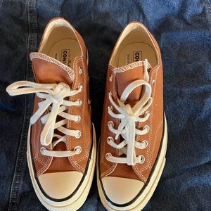 Converse Chuck 70 Low Ox Seasonal Color 'Tawny Olw' Men's Sneakers worn twice